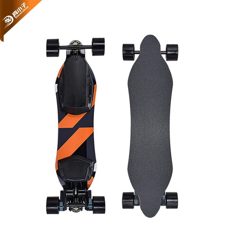 Customized Longboard 40km/H Range 30km Overboard Remote Control off Road Electric Skateboard