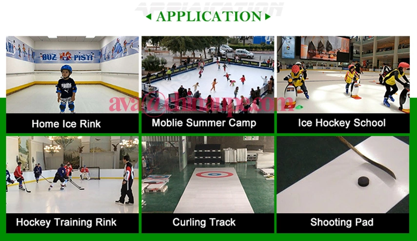 Complete Set Synthetic Ice Hockey Shooting Rink Skating Plastic Hockey Board