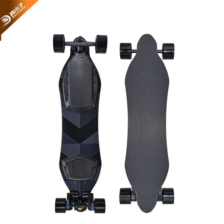 Customized Longboard 40km/H Range 30km Overboard Remote Control off Road Electric Skateboard