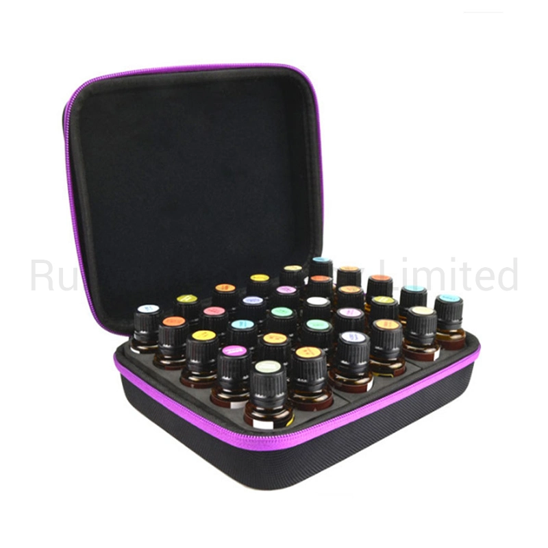 Wholesale Portable EVA Essential Oil Bottle Carring Bag for 63 Bottles 1~3ml