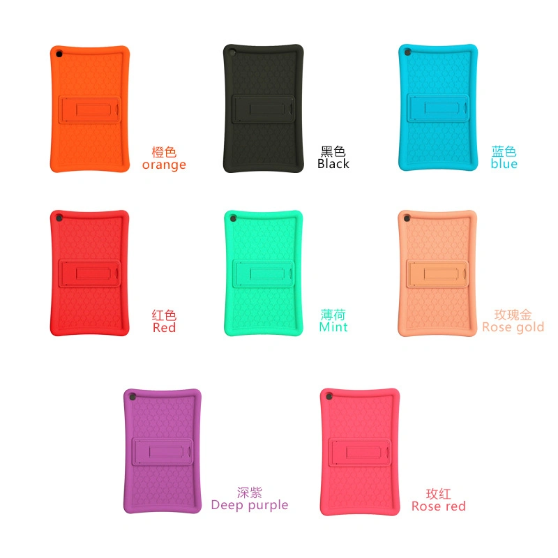 Protector Shell Case Shockproof Silicone Soft Cover with Kickstand for Lenovo Tab M10 HD Tb-X505f Tb-X505n